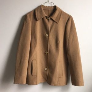 Cashmere, Angora Virgin Lambswool & Silk Vintage Coat